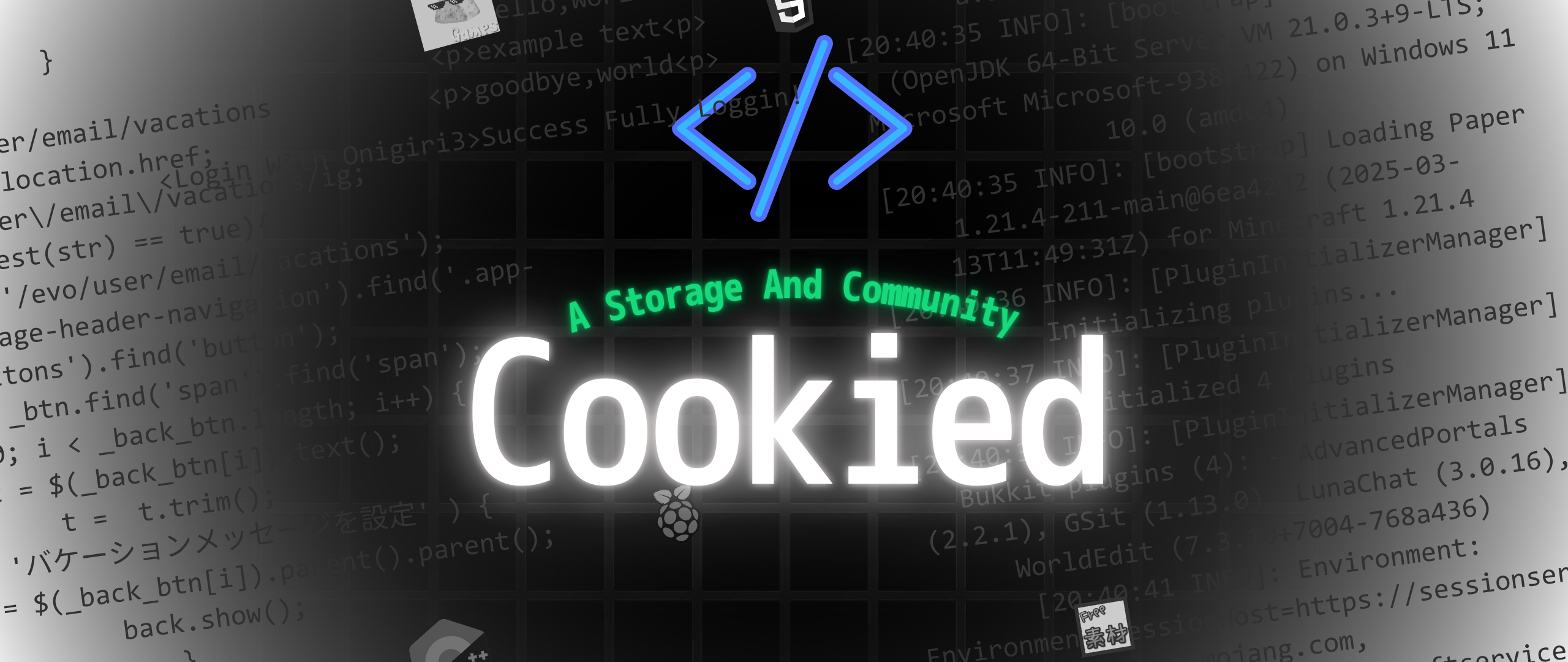 Cookied banner